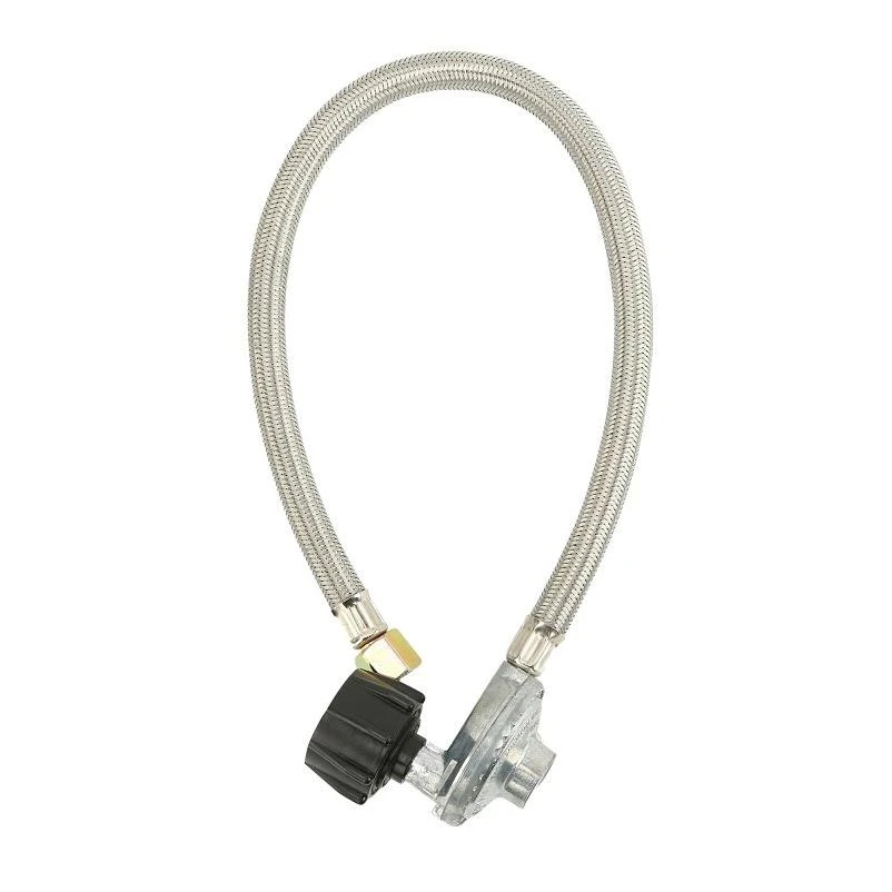 Premium Stainless Steel BBQ Hose & Regulator Set – Model 03037Y