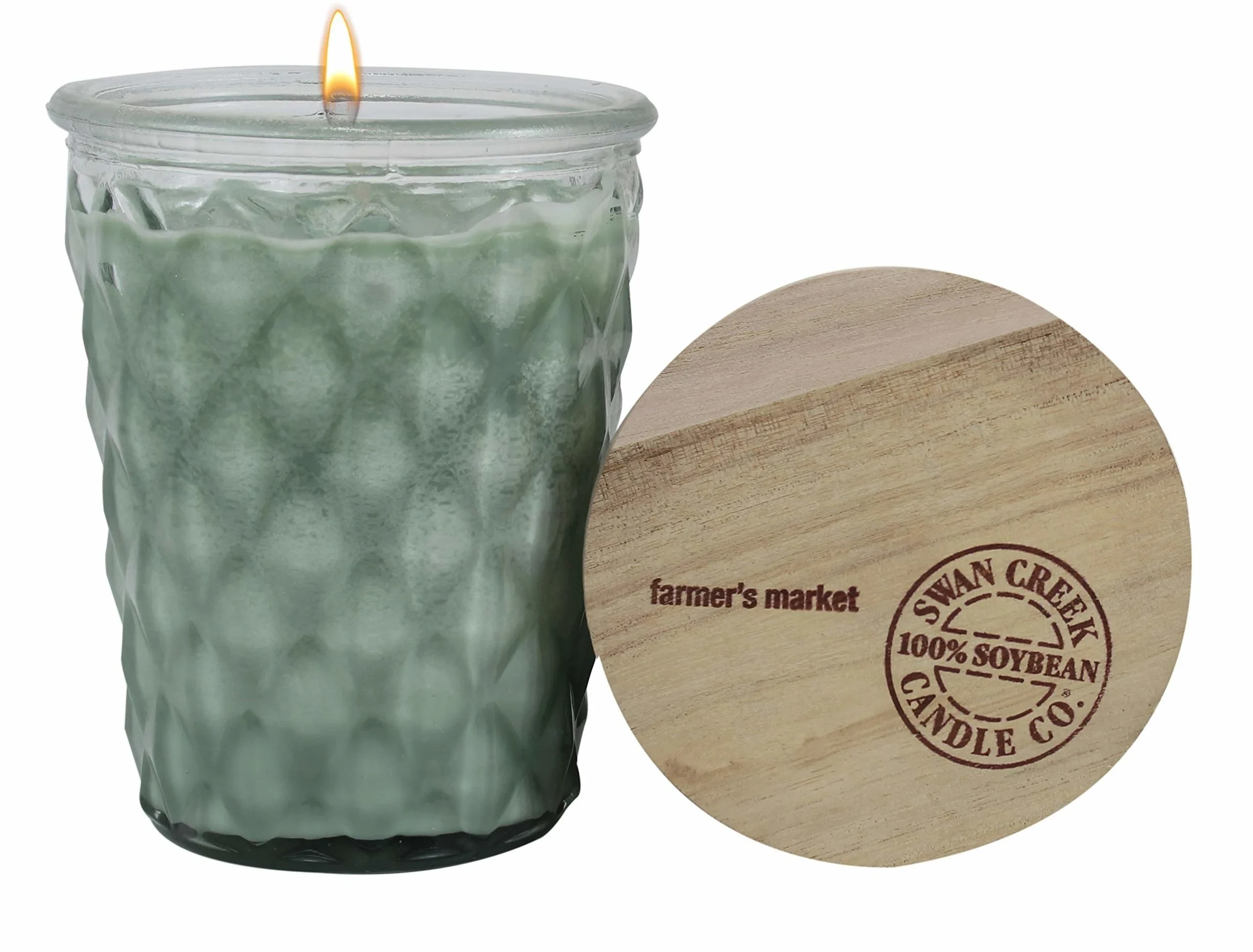 12 Oz Soy Jar Candle - Farmers Market Scented Home Fragrance
