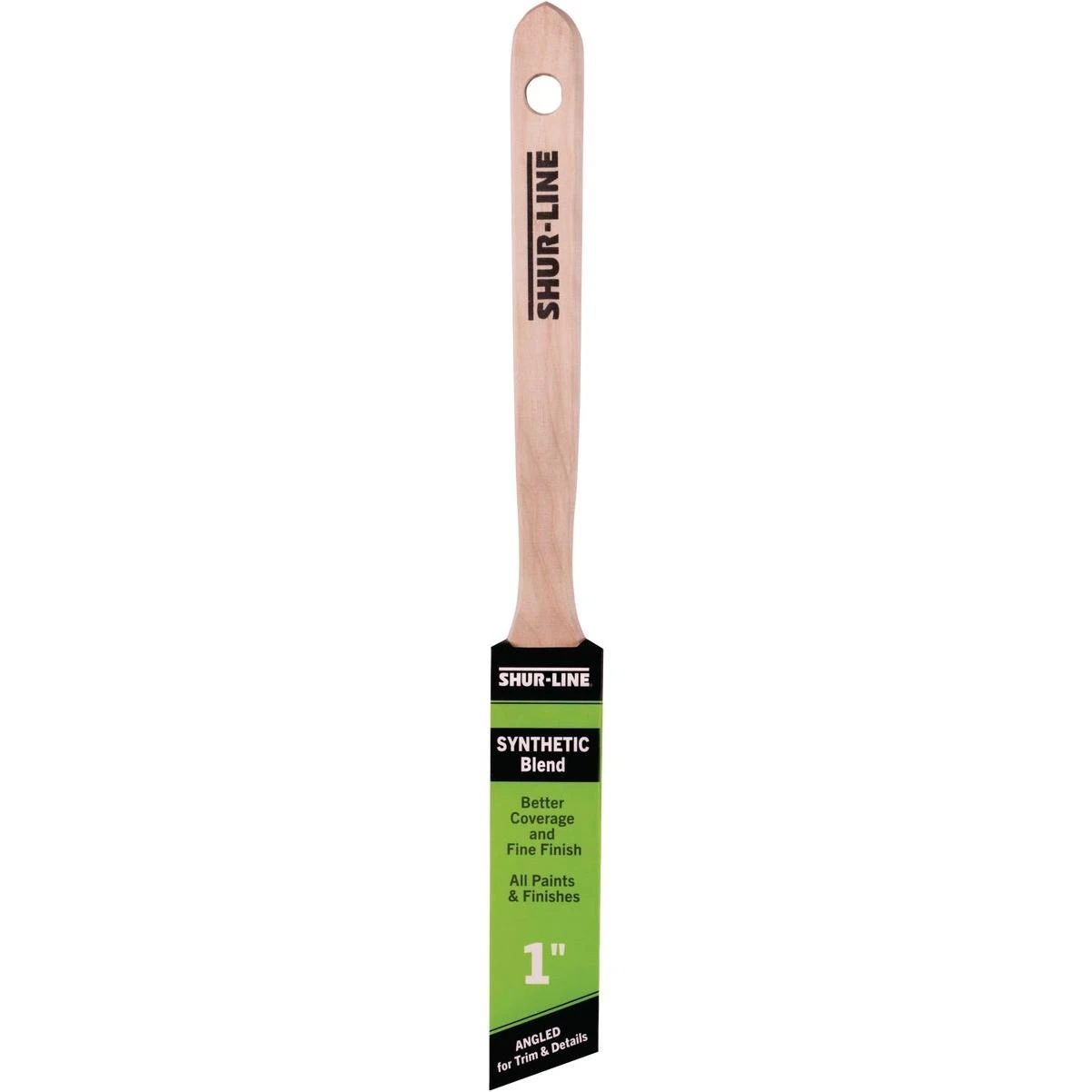 Shur-Line Better 1‑Inch Angle Paint Brush – Precision Bristle Tool for Trim & Detail