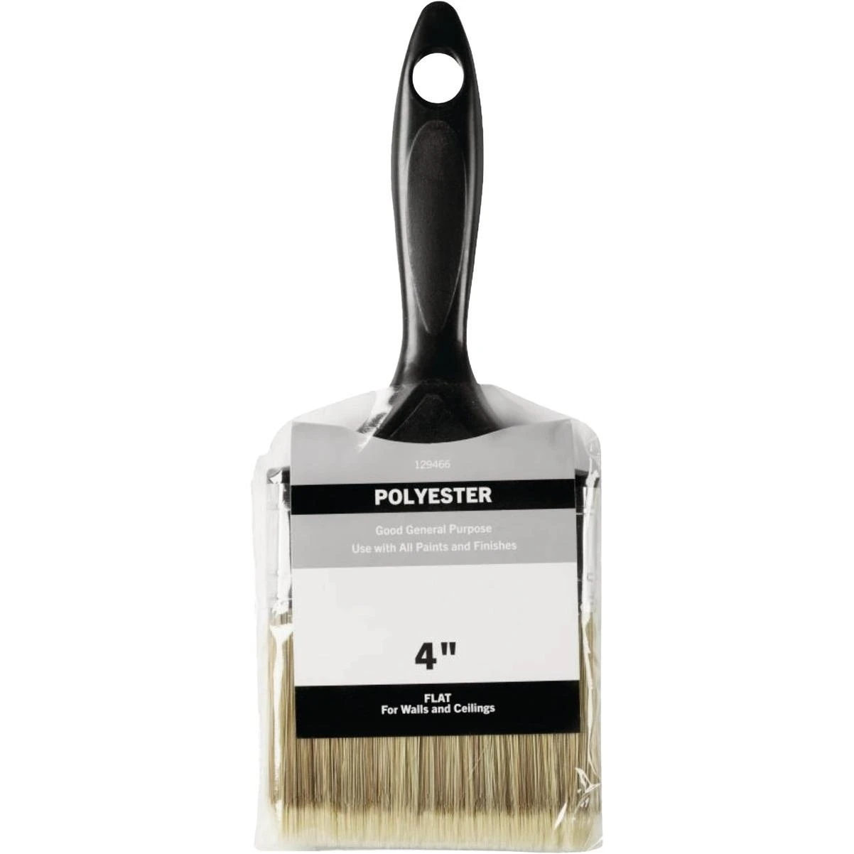 Shur-Line 4‑Inch Flat Synthetic Poly Paint Brush – Premium Finish