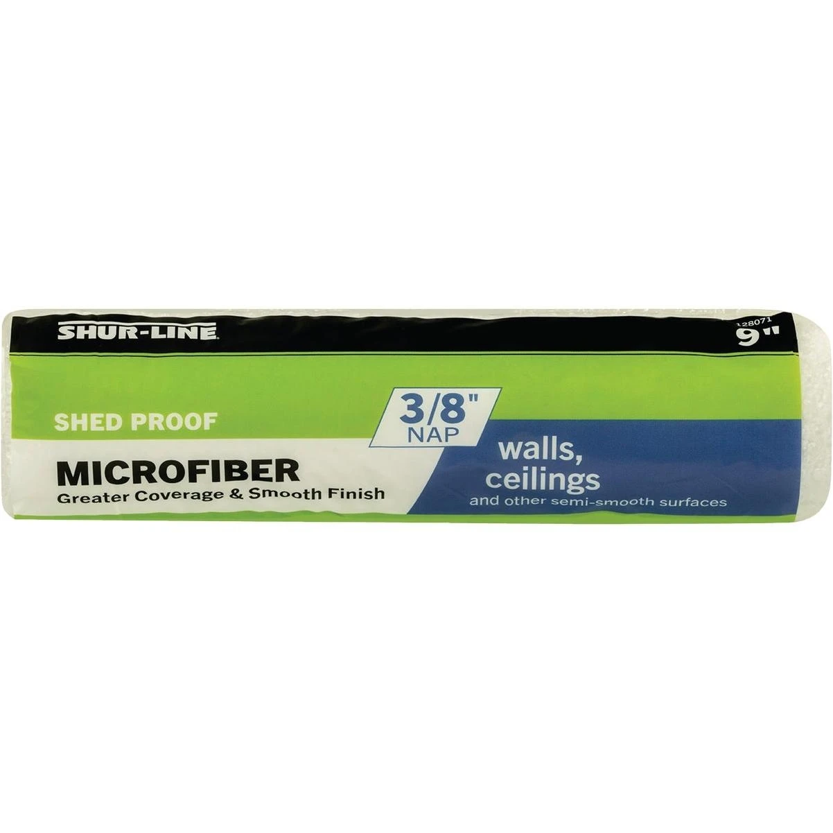 Shur-Line 9‑Inch x 3/8‑Inch Microfiber Paint Roller Cover – Ideal for Semi‑Smooth Surfaces