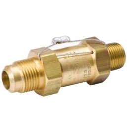 Mueller Industries AD15502 Pressure Relief Valve 235 PSI 3/8" NPTFE X 3/8" Flare