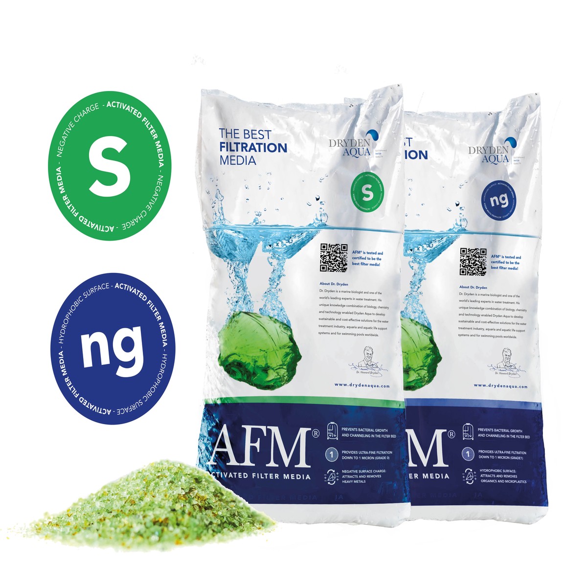 AFM Activated Filter Media 21kg Bag Free UK Delivery