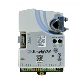 KMC Controls BAC-8005 Fan & Reheat VAV Controller 40 lb-In 90 Sec Actuator 24V