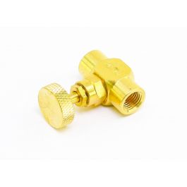 Kodiak Controls BBV4 1/4 Inch Needle Valve, Brass
