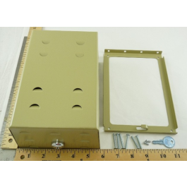 Beko Thermostat Guards BTG-UWM Beige Metal Guard 7-1/8" X 4-1/2"