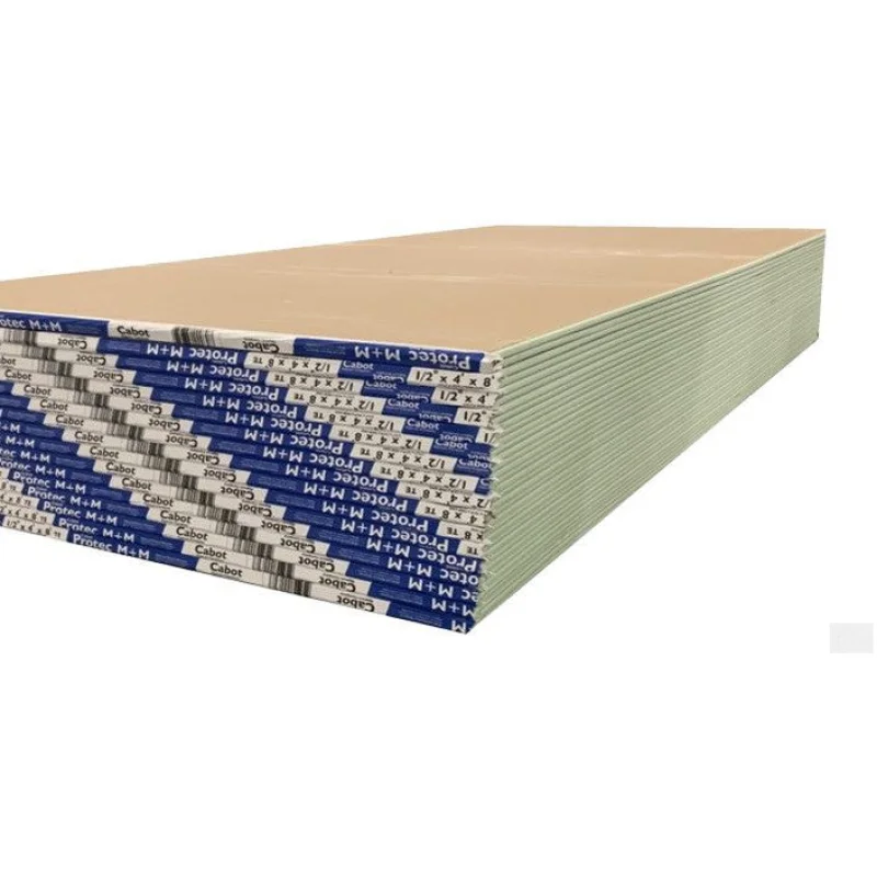 Cabot Mold Resistant Drywall Gypsum Board 1/2 in. x 4 ft. x 8 ft.