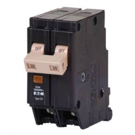 Cutler Hammer-Eaton CHF230 2-Pole Circuit Breaker 120/240VAC 30A