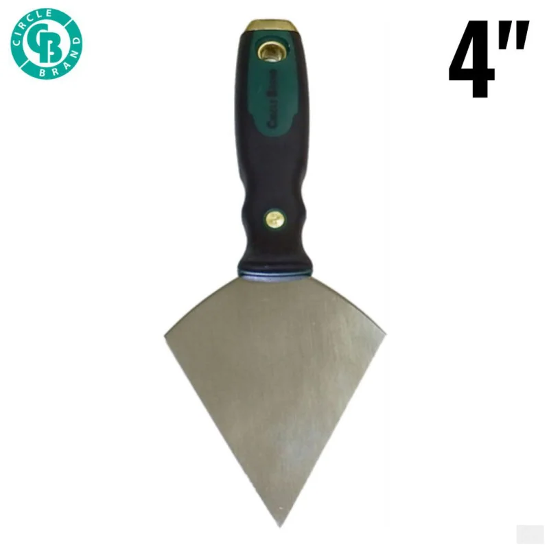 CIRCLE BRAND 4″ DuraGrip Triangle Cut-Back Knife Stainless Steel Blade [CB3089]