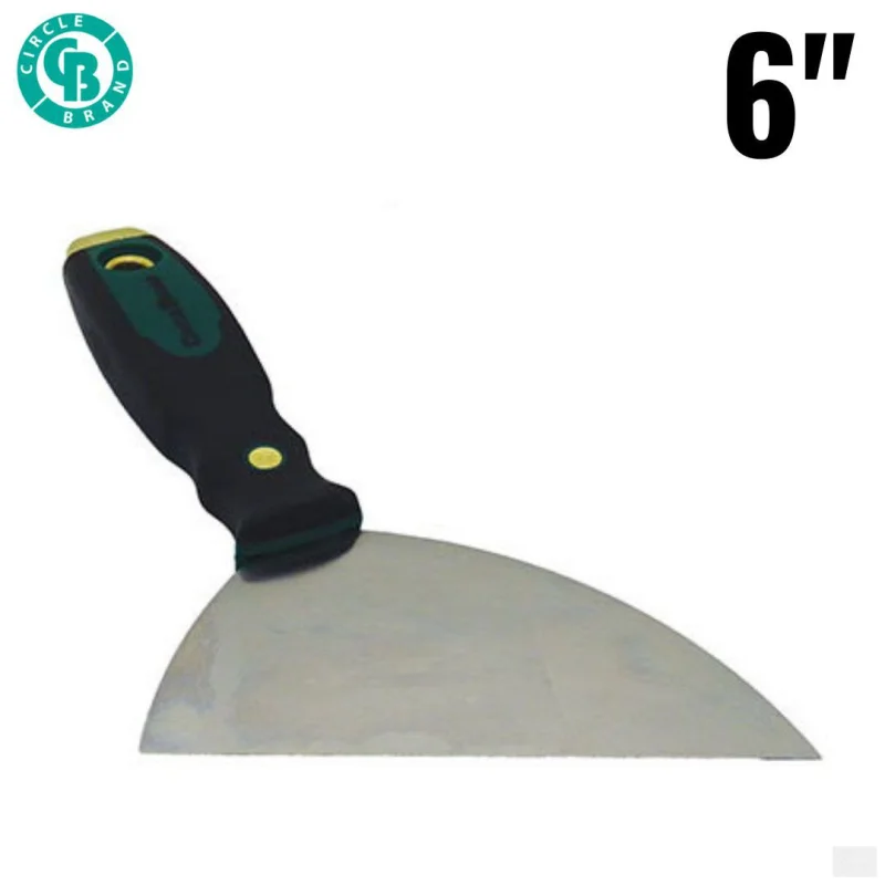 CIRCLE BRAND 6″ DuraGrip Half Moon Cut-Back Knife Stainless Steel Blade [CB3088]
