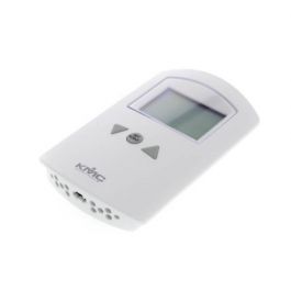 KMC Controls CTE-5202W Analog Electronic Thermostat W/LCD Display White 24V
