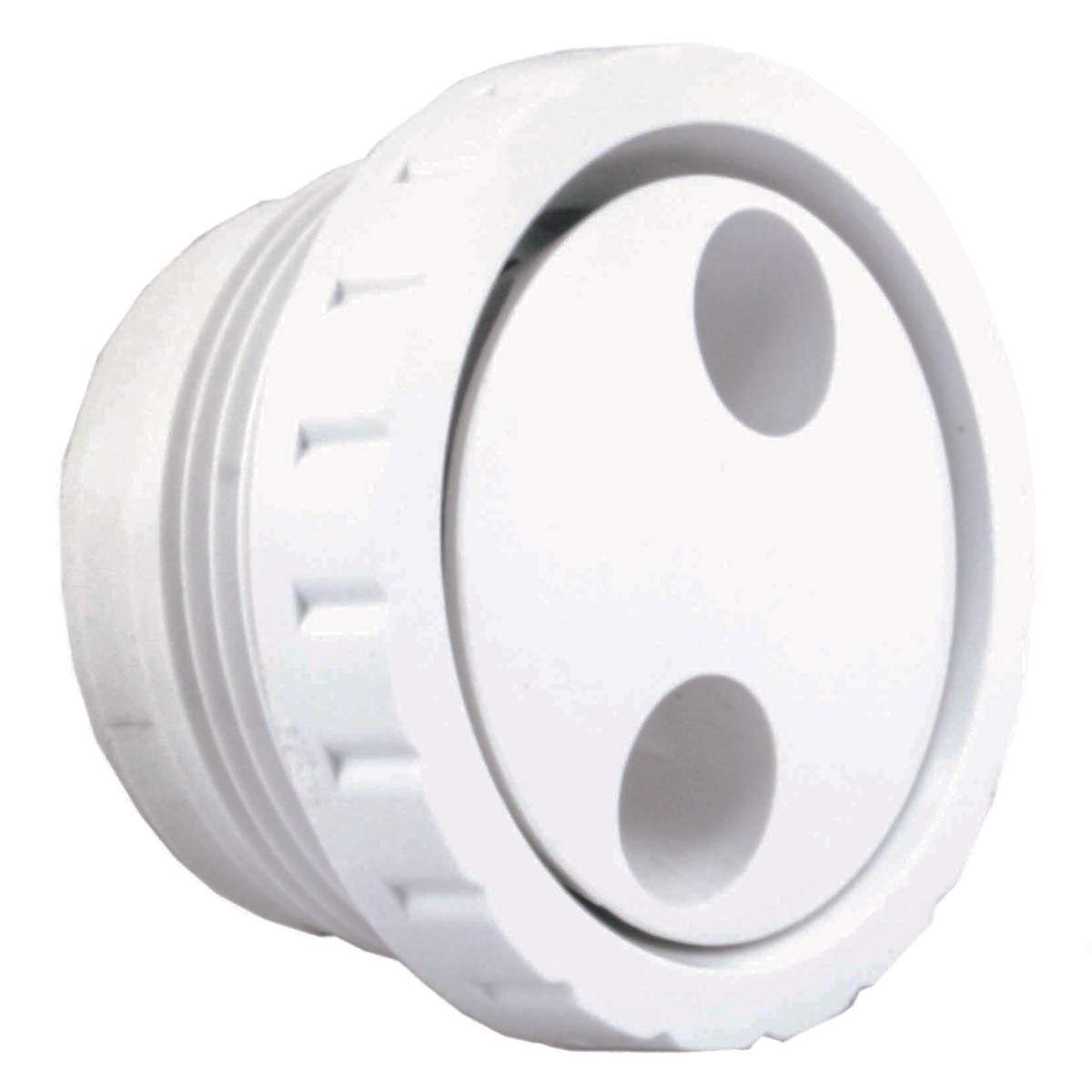 Custom 23315-030-000 1.5" MPT Master Gunite Spa Therapy Jet Internal - White
