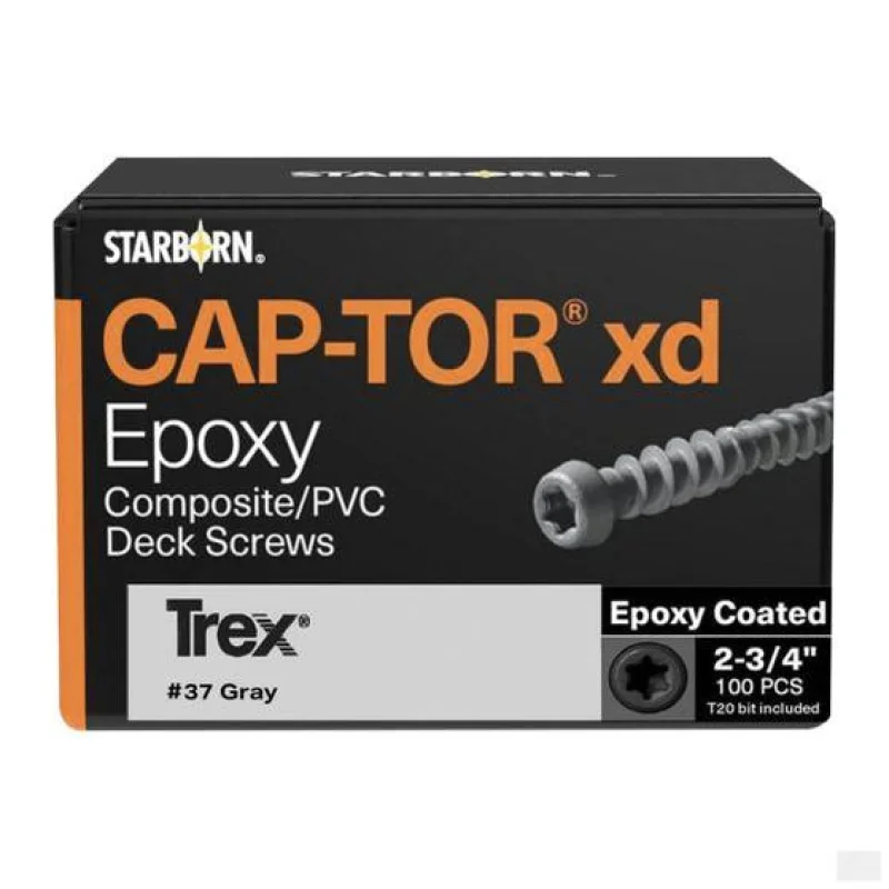Deck Screws – Trex – Rocky Harbor – 2 3/4″, 100/Pkg