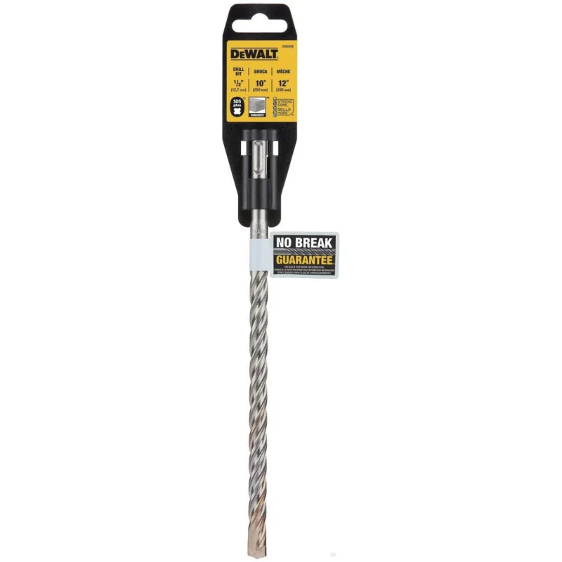 DEWALT 1/2″x10″x12″ Rock Carbide SDS Plus Hammer Bit DW5439
