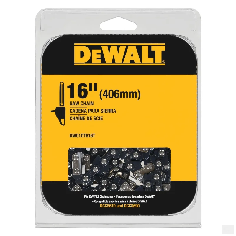 Dewalt 16 in. Chainsaw Replacement Chain (DWO1DT616T)