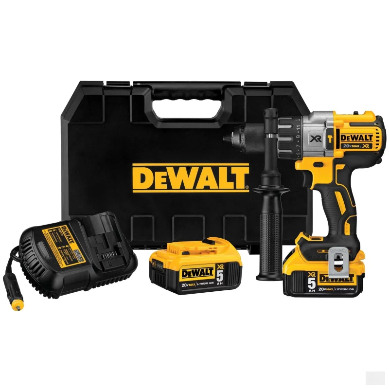 Dewalt – 20V MAX* XR LITHIUM ION BRUSHLESS 3-SPEED HAMMERDRILL KIT DCD996P2