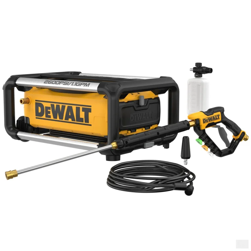Dewalt 2600 PSI 1.1 GPM Cold Water Electric Pressure Washer (DWPW2600)
