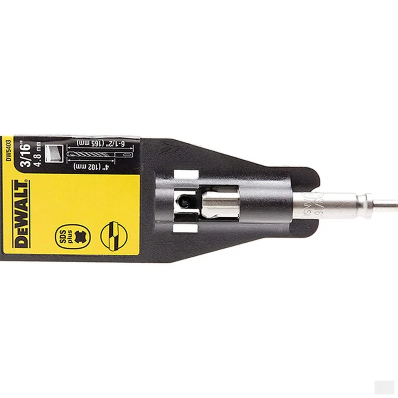 DEWALT 3/16″x4-1/2″x6-1/2″ Rock Carbide SDS Plus Hammer Bit DW5403