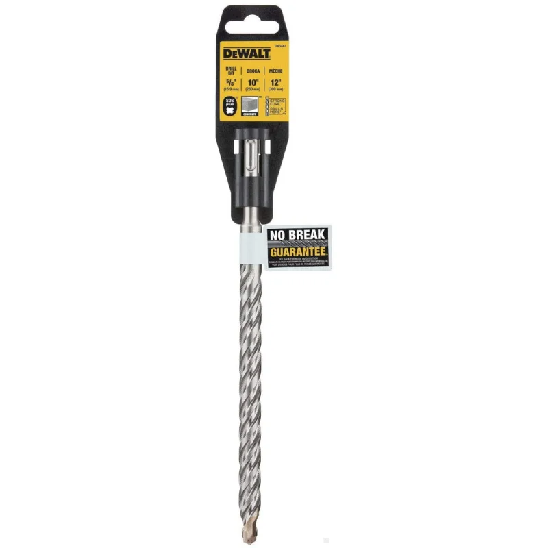 DEWALT 5/8″x10″x12″ Rock Carbide SDS Plus Hammer Bit DW5447