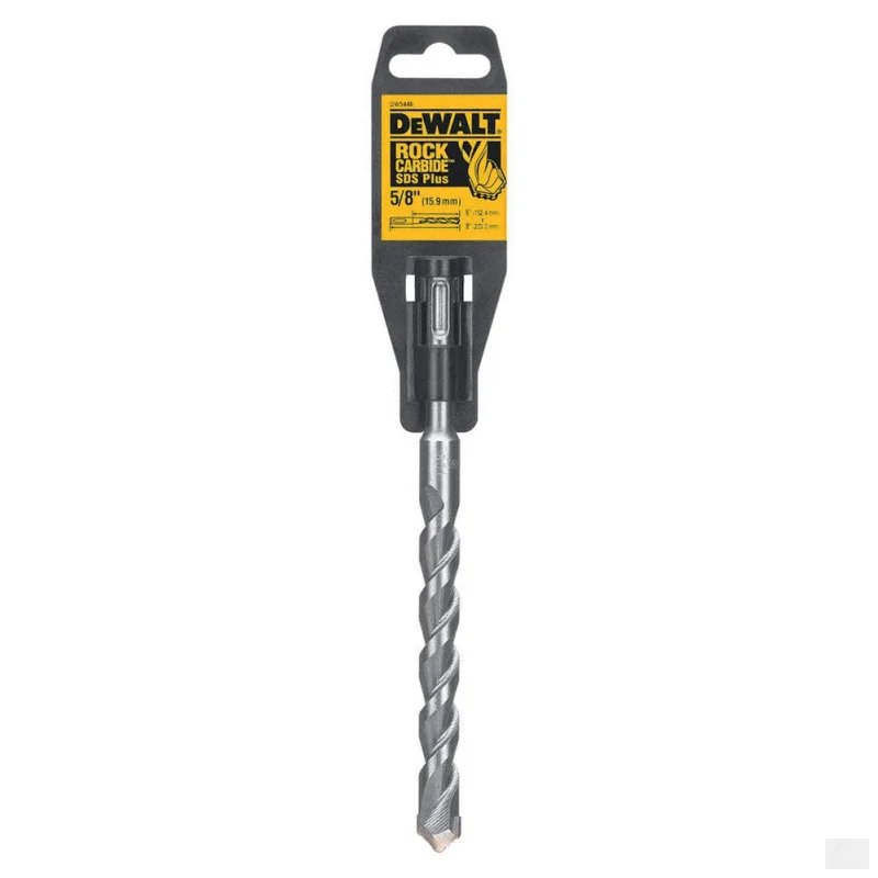 DeWALT 5/8″x6″x8″ Rock Carbide SDS Plus Hammer Bit DW5446