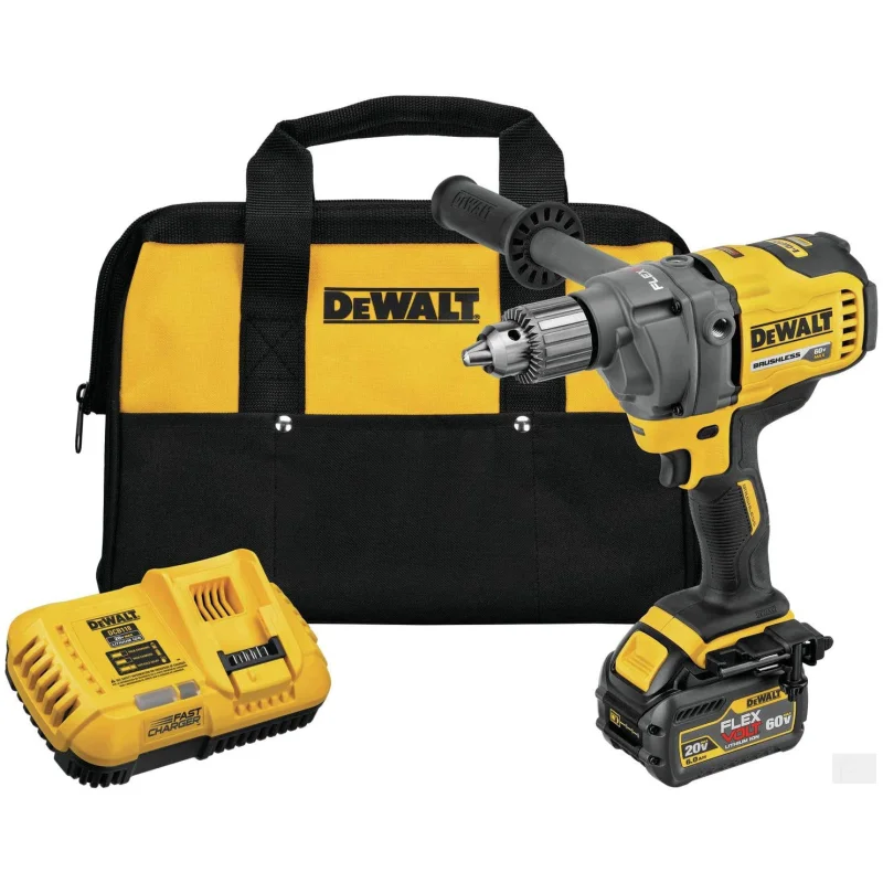 DEWALT 60V MAX* Mixer/Drill Kit with E-Clutch System [DCD130T1]