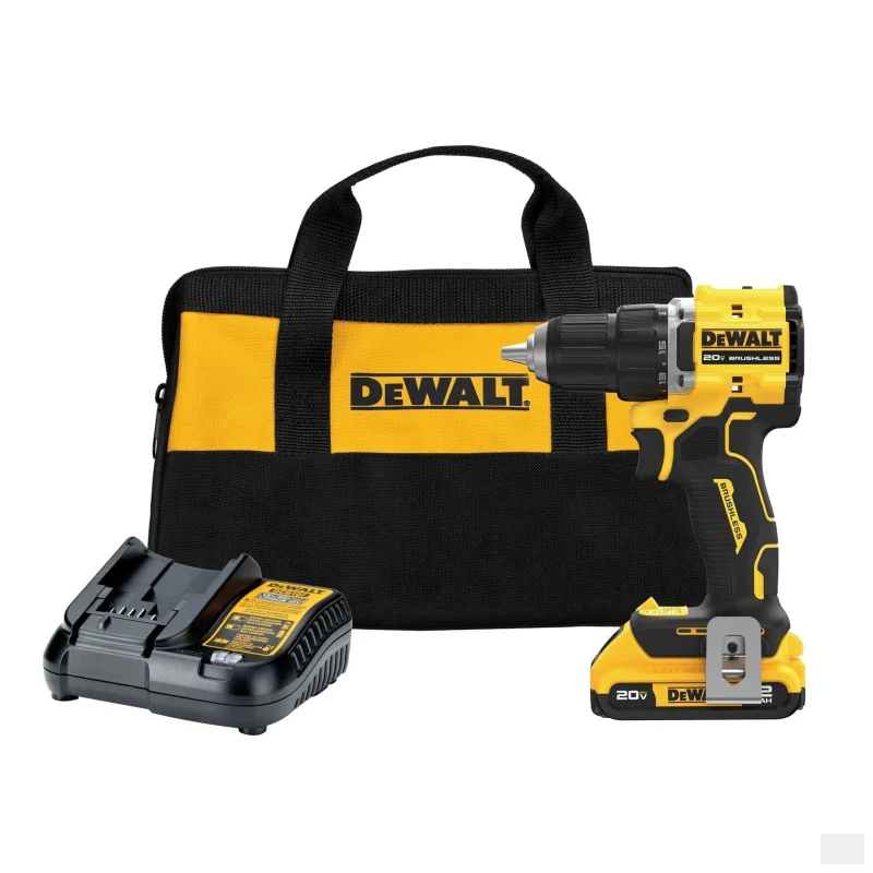 Dewalt ATOMIC COMPACT SERIES 20V MAX* Brushless Cordless 1/2 in. Drill/Driver (DCD794D1)