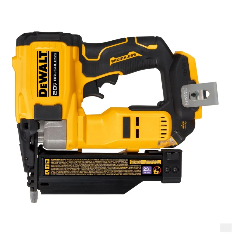 Dewalt ATOMIC COMPACT SERIES 20V MAX* Brushless Cordless 23 Ga. Pin Nailer (Tool Only) {DCN623B}