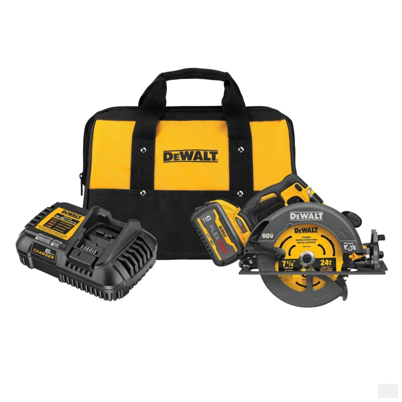 Dewalt FLEXVOLT 60V MAX* Brushless 7-1/4 in. Cordless Circular Saw with Brake Kit (DCS578X1)