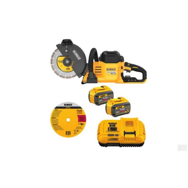 Dewalt FLEXVOLT 60V MAX CORDLESS BRUSHLESS 9 IN. CUT-OFF SAW KIT (DCS692X2)