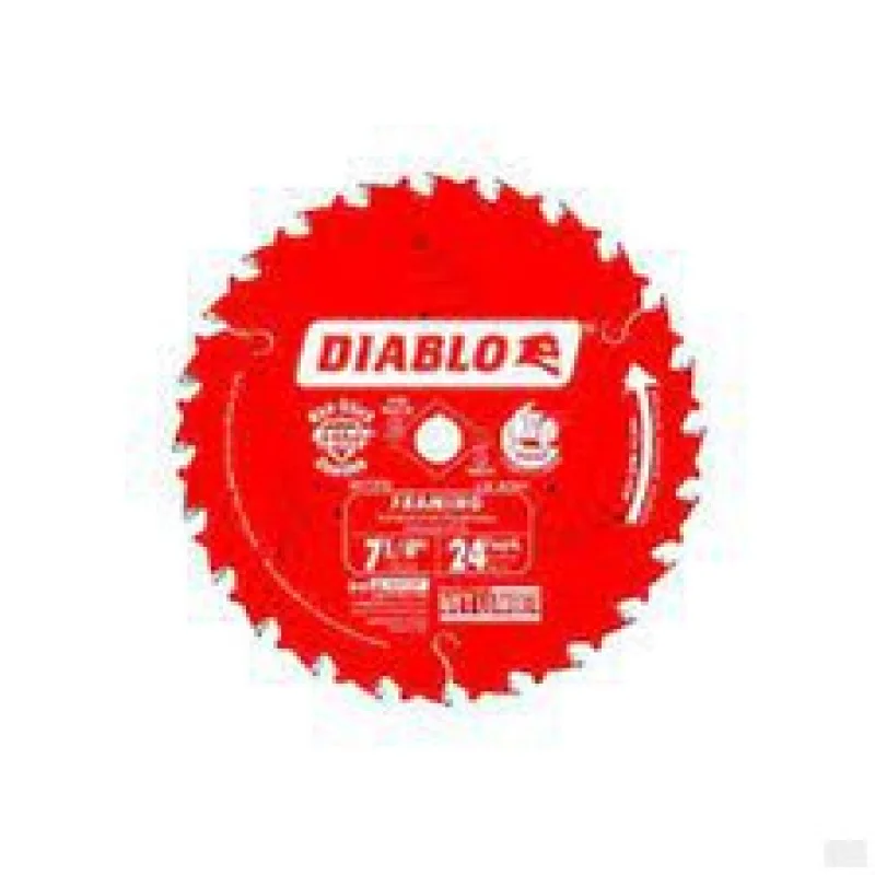 Diablo – 7-1/4 IN. X 24 TOOTH FRAMING SAW BLADE D0724A