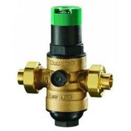 Resideo DS06-104-DUS-LF 1.5" Pressure Reducing Valve 25-90PSI Double Union Sweat