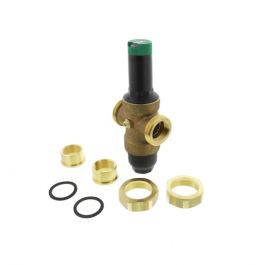 Resideo DS06-104-DUT-LF DialSet Pressure Regulating Valve 1.5" NPT Female Double Union 25-90 PSI