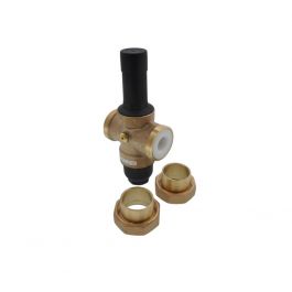 Resideo DS06-105-DUS-LF 2" Dial Set Pressure Regulating Valve Double Union Sweat-PRV 25-90 PSI