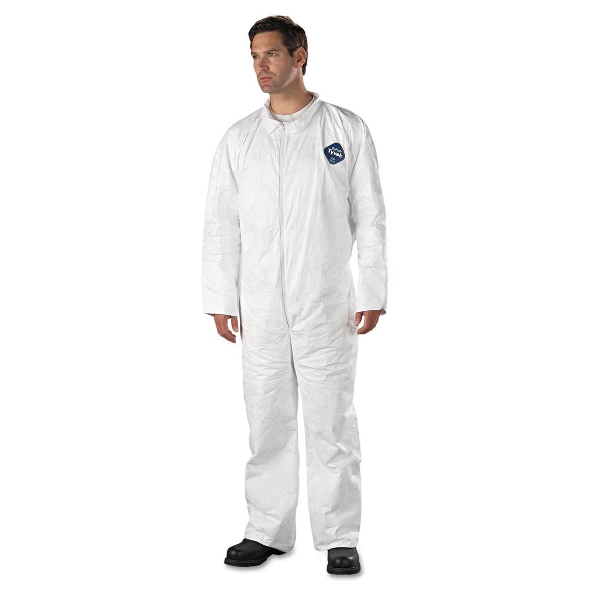 DuPont Tyvek 400 Coveralls w/Open Wrists & Ankles, 2X-Large, White, 25/Case - 1 Each