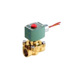 ASCO EF8210G14 1" Normally Opened 4-Way Solenoid Valve 5-150 PSI Air/Water 125 PSI Oil