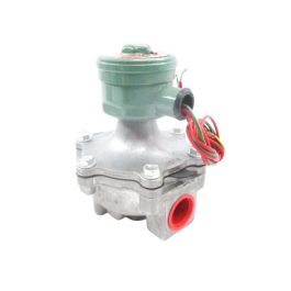 Asco EF8215B50 1" N/C Solenoid Valve Explosion-Proof 0-25 PSI Gas 120V Aluminum