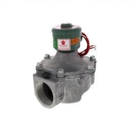 Asco EF8215B80 2" N/C Solenoid Valve Explosion-Proof 0-25 PSI Air/Gas Aluminum
