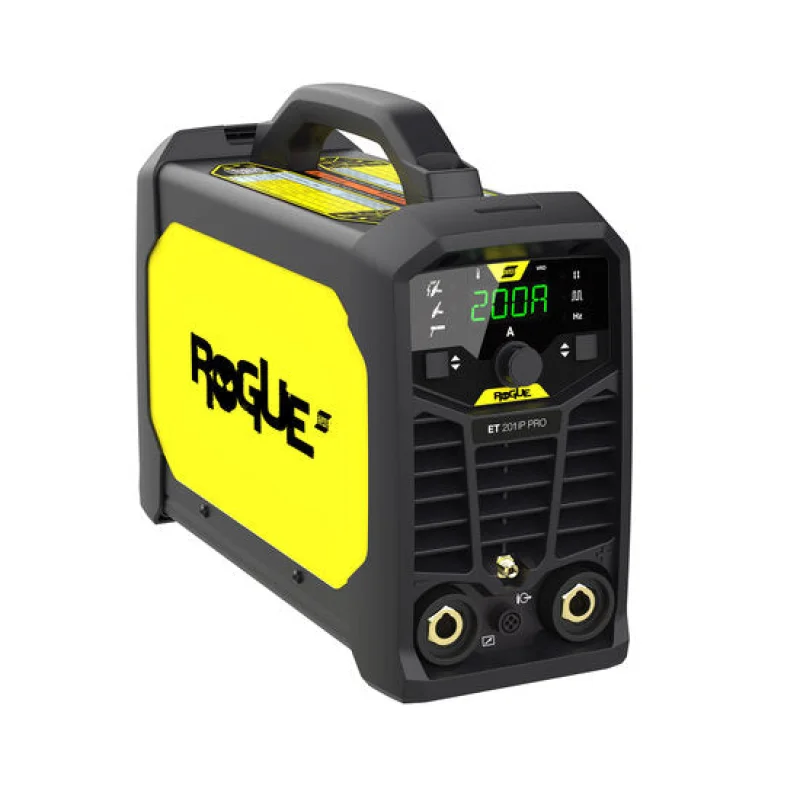 ESAB Rogue ET 201iP PRO CE Ready To Weld Package with 4m TIG Torch – 115v / 230v, 1ph
