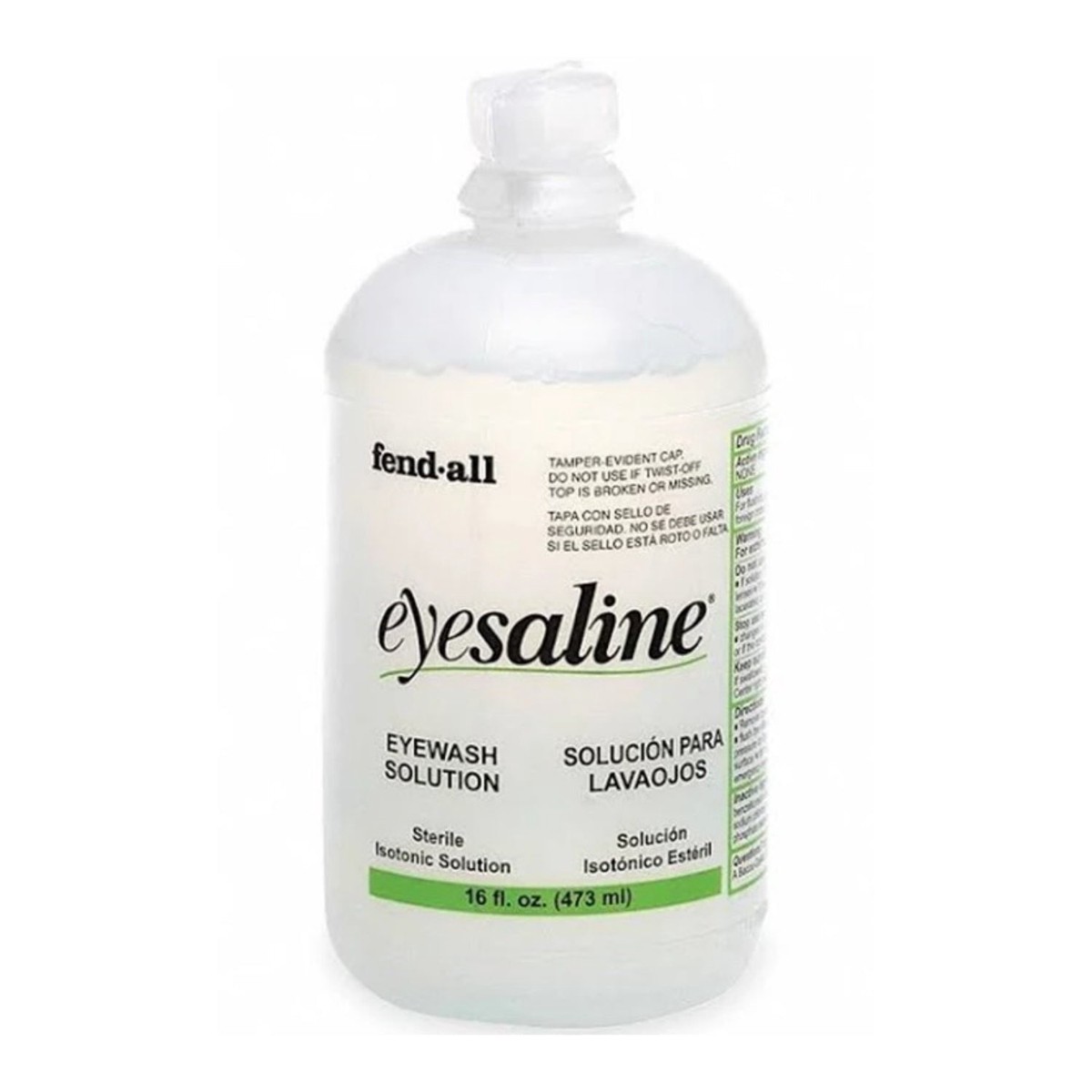 Eyesaline Wall Station Refill Bottle, 16 oz, Single Bottle