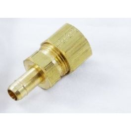 Johnson Controls F-200-37 Compressor Adaptor 3/8" Barb X 3/8"