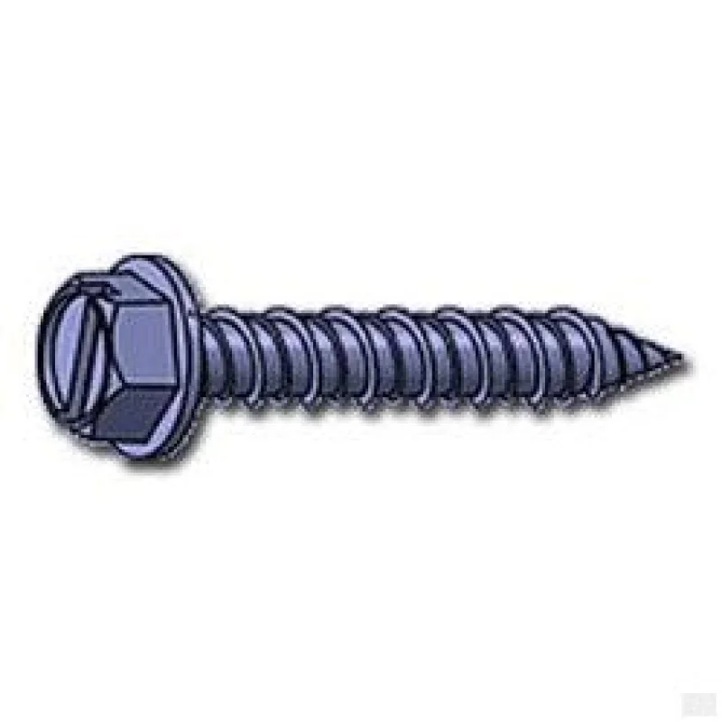 FITSFAST CONCRETE SCREW HEX WASHER SLOTTED HEAD 3/16X2-3/4″