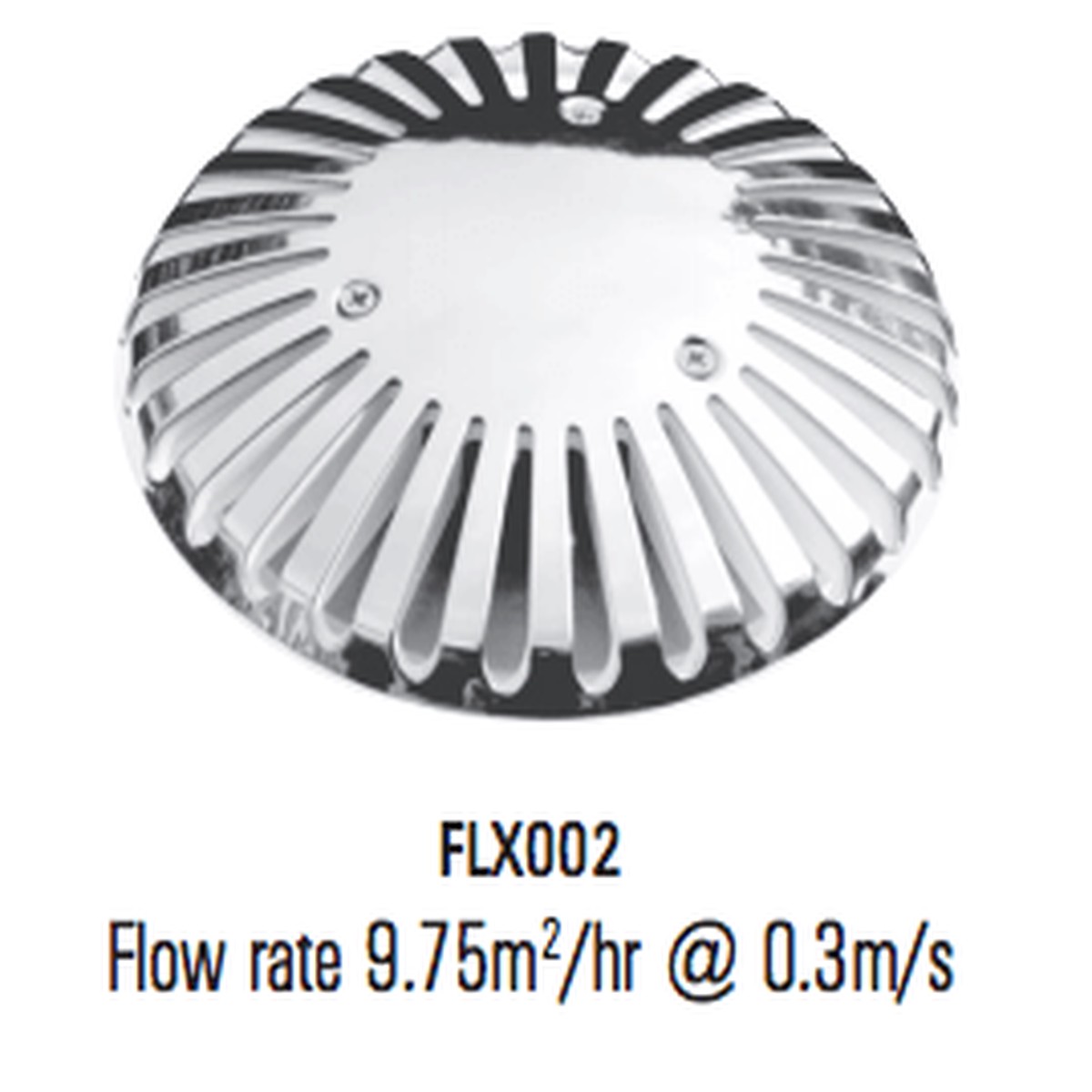 Flolux Flosafe II Suction Grille for 1.5" pipe FLX002