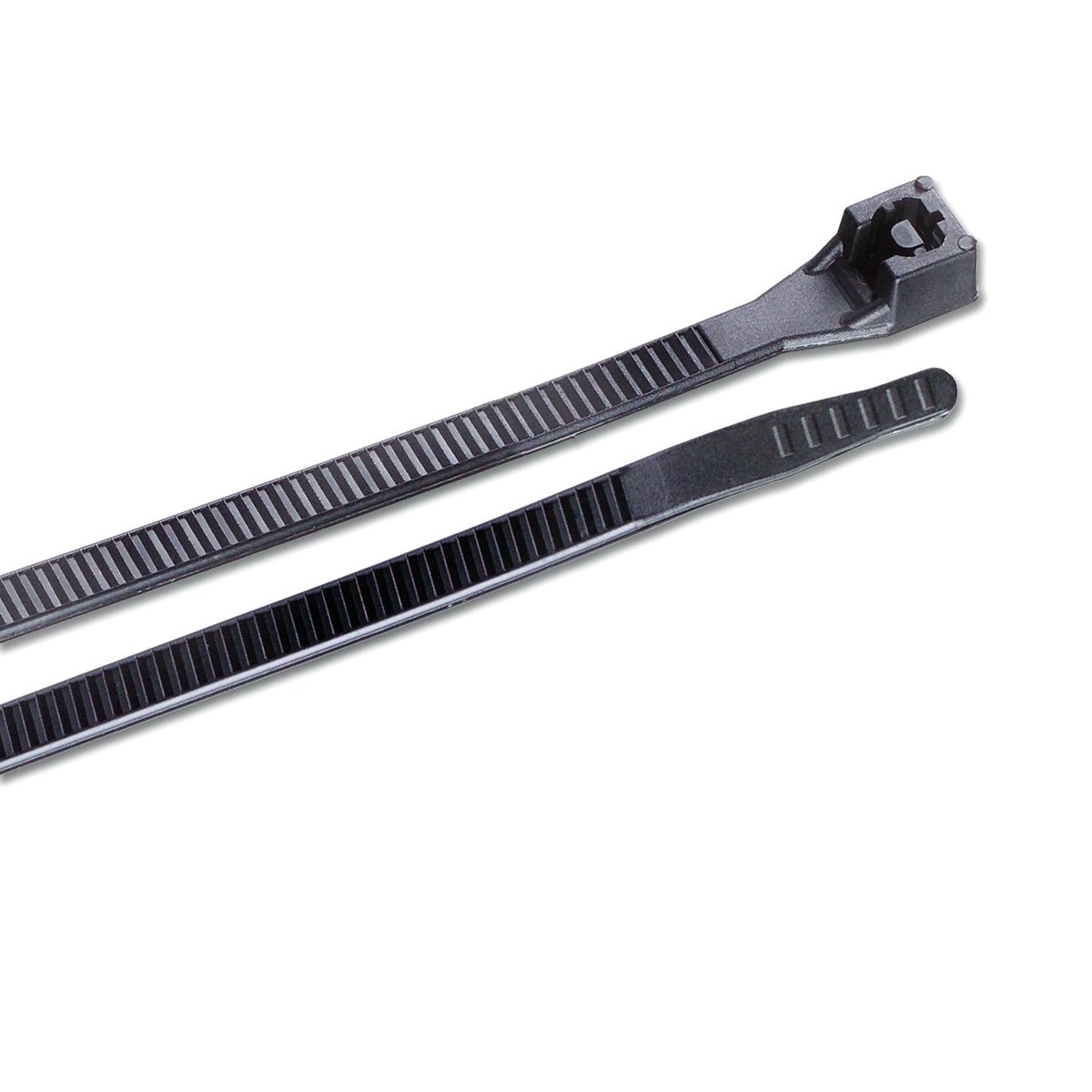 Gardner Bender 46-415UVB Heavy-Duty Cable Tie, 15 inch, 120 lb, Electrical Wire and Cord Management, Nylon Zip Tie, 50 Pk, UV Resistant Black