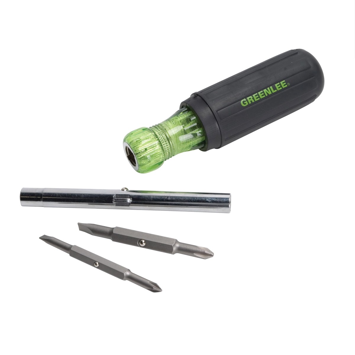 Greenlee 0153-42C Multi-Tool Screwdriver, 6 in 1