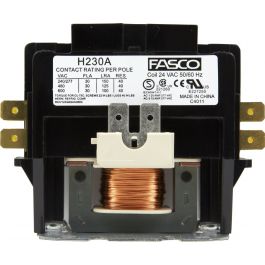 Regal Rexnord - Fasco H230A 2-Pole Contactor 30A 24V