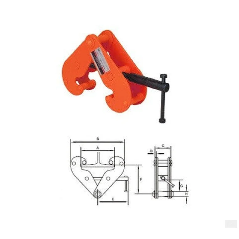 JG Series Beam Clamps (5000kg)