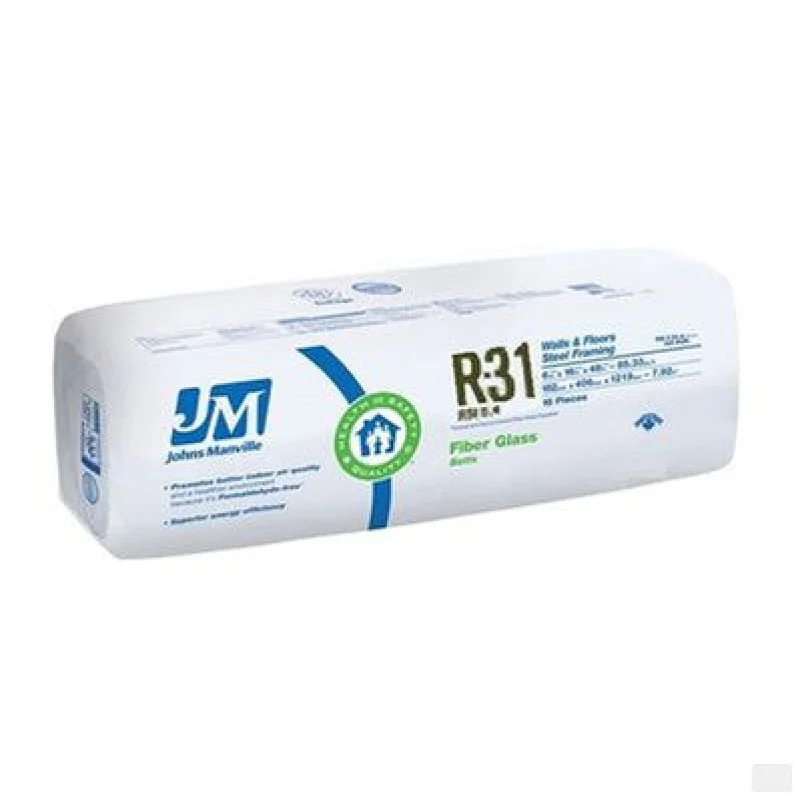 Johns Manville Fiberglass Insulation R-31 16″ x 48″ x 9.5″; 42.67 sq.ft