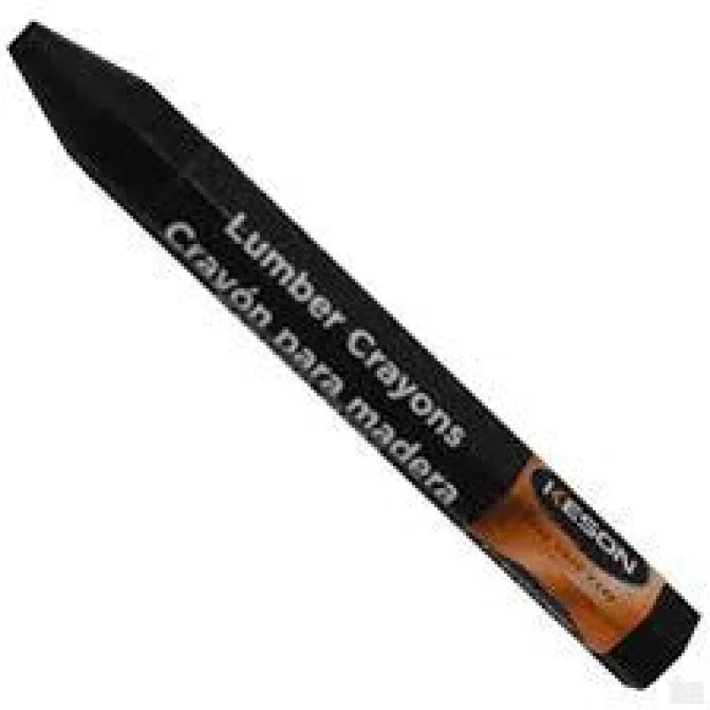 KESON Lead Free Waterproof Permanent Markers Lumber Crayons (12 pck) – BLACK 1DZLCBLACK