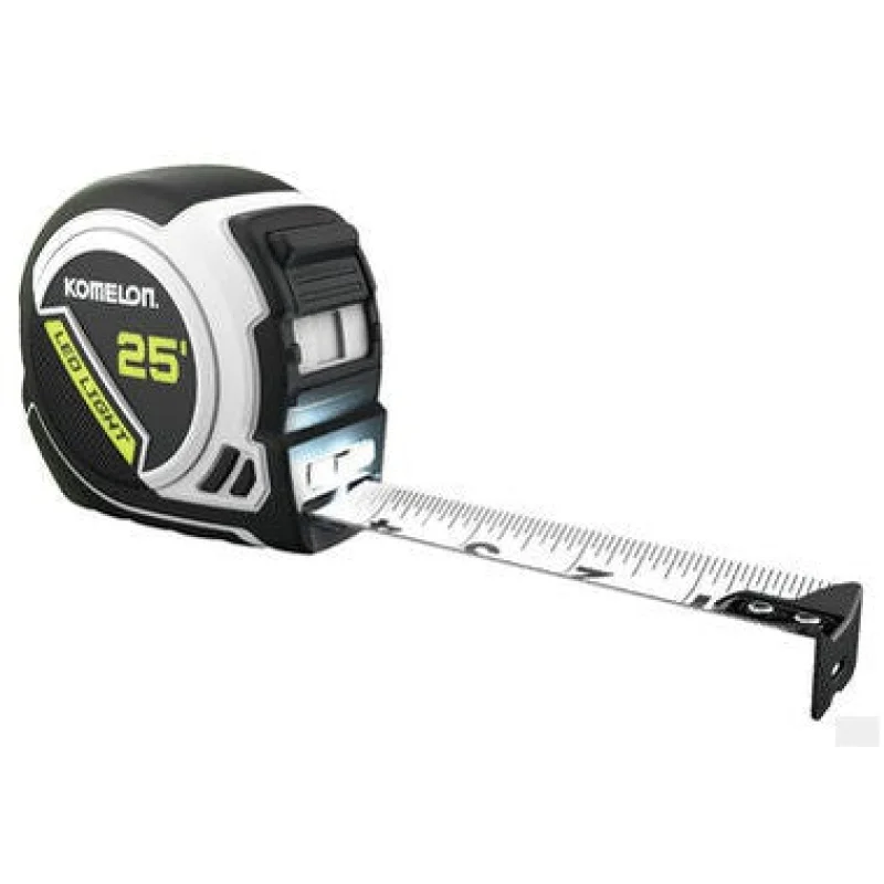 Komelon 25′ x 1in LED Lighted Tape Measure