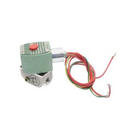 ASCO L8040H8 3/8" N/C Solenoid Valve 72" Leads 0-15 PSI Gas
